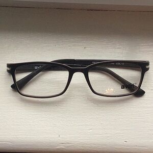 Vint Black Rectangular Glasses
